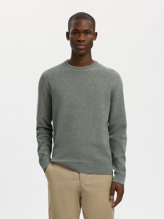 Produktbild Selected Slhross Ls Knit Structure Crew Neck Noos (M)