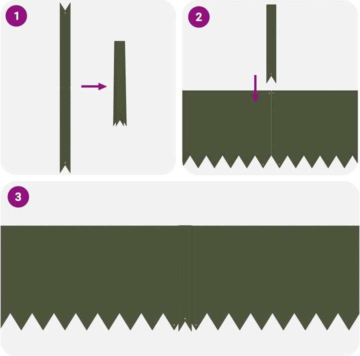 Produktbild vidaXL Gartenumrandung (100 cm)