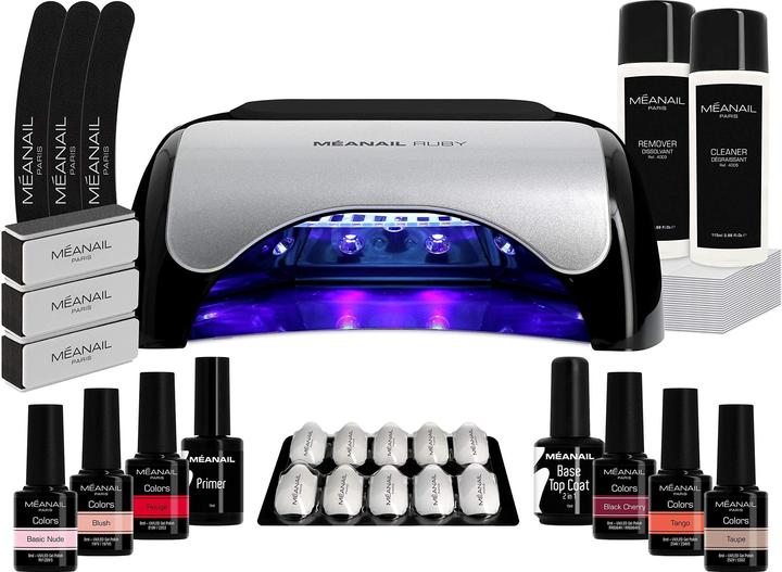 Produktbild Meanail Ruby (Nagellacktrockner, Basic Nude (18), Black Cherry, Blush, Rouge, Tango, Taupe)