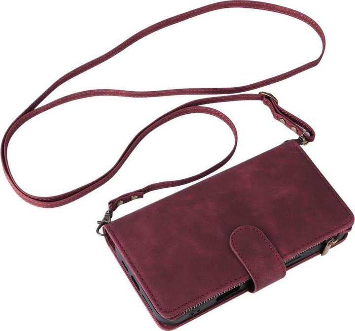 Actual product image Cover-Discount iPhone 16 Plus - Wallet case with lanyard (Apple iPhone 16 Plus)