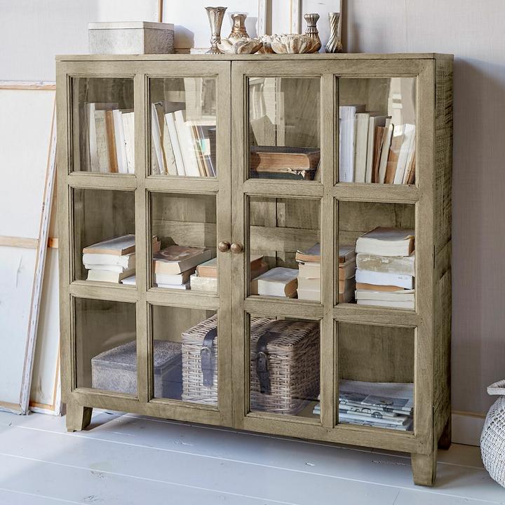 Produktbild Loberon Kommode Stoneham braun (120 x 35.50 x 122.50 cm)