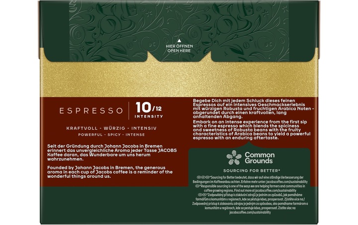 Image du produit Jacobs Espresso 10 Intenso (1 x Port.)