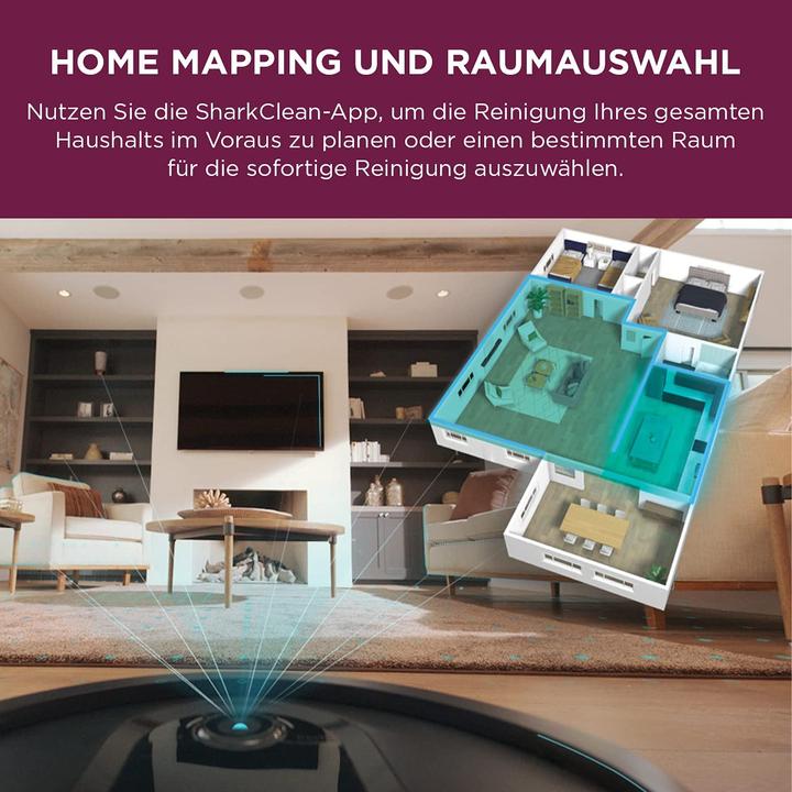 Produktbild Shark RV1000SEU Saug-/Wischroboter
