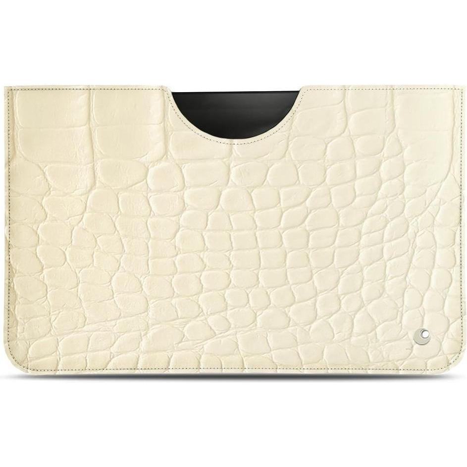 Thumbnail - Noreve Lederschutzhülle (Galaxy Tab S7+), Tablet Hülle, Beige