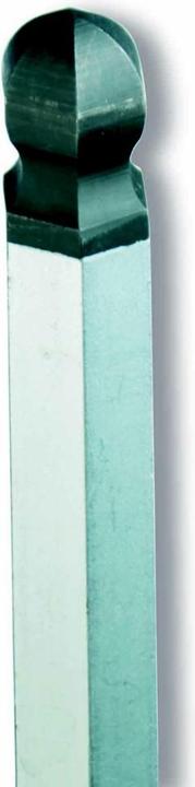 Actual product image Cimco Ball-end hexagon socket spanner, DIN 5265, SW 3, 185 mm
