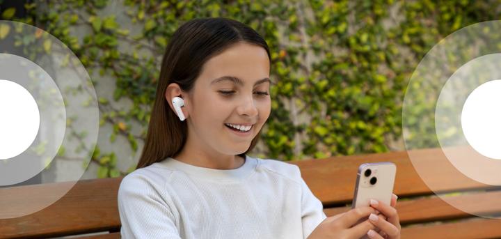 Image du produit Belkin SoundForm Nano Ecouteurs sans fil pour enfants