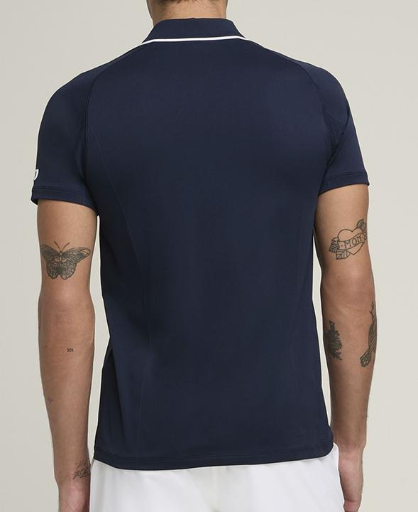 Actual product image Wilson Team Seamless Polo 2.0 Men Navy (S)