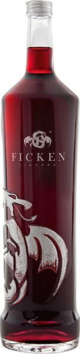 Ficken DRAGON BOTTLE party liquor Jostaberry liqueur incl. pump 300 cl / 15 % Germany (1 x 300 cl)