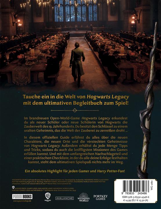 Produktbild Panini Hogwarts Legacy - Der offizielle Guide zum Spiel (Deutsch, Kate Lewis, Paul Davies, 2023)