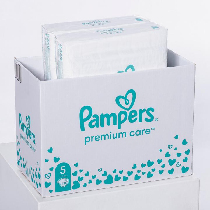 Image du produit Pampers Premium (Taille 5, Pack mensuel, 148 pièce(s))