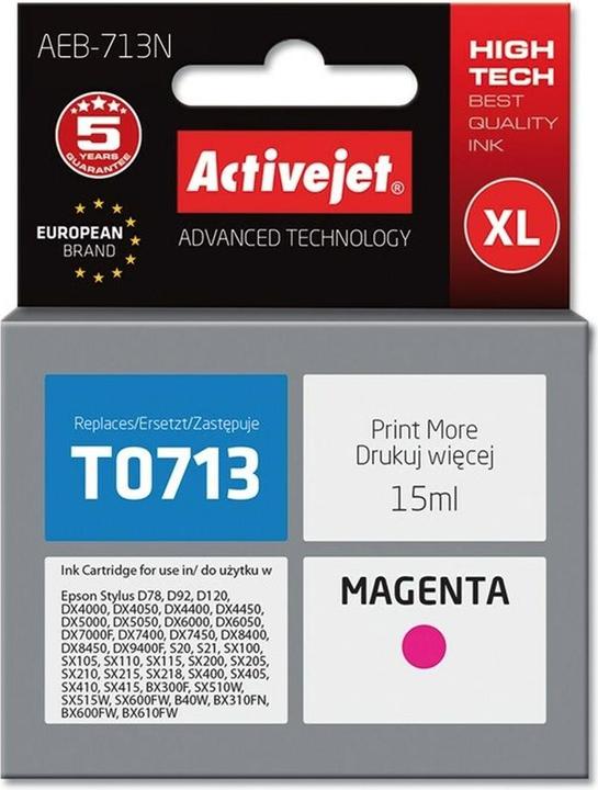Productafbeelding Activejet AEB-713N printcartridge (e) Compatibel Hoog (XL) rendement (M)