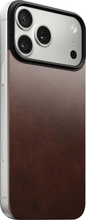 Produktbild Nomad Magnetic Leather Back - magnetische Hülle für iPhone, Horween-Leder (Apple iPhone 17 Pro Max)
