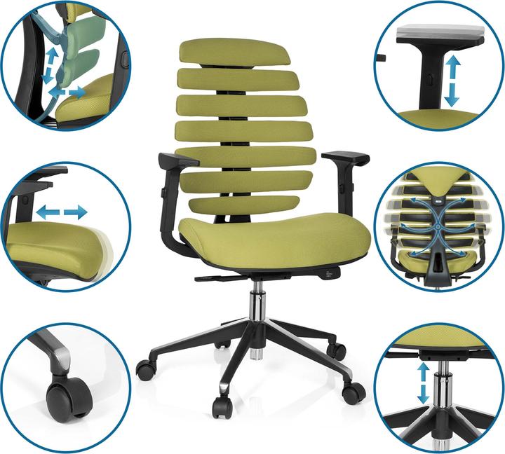 Actual product image Hjh Office ERGO LINE II (45 - 55 cm)