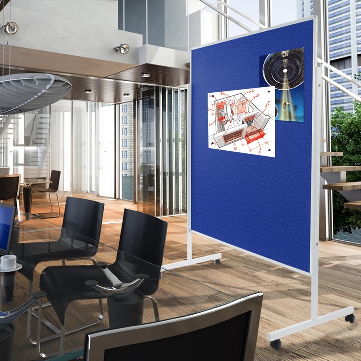 Produktbild Office Marshal Moderationstafel (120 x 150 cm)
