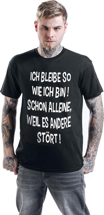 Produktbild Gaming-Sprüche Ich bleibe so wie ich bin (M)