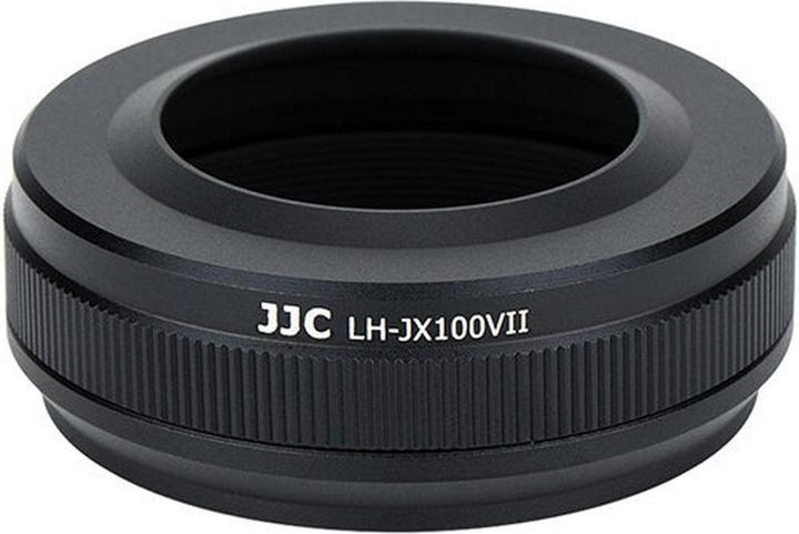 Actual product image JJC LH JX100VII Zonnekap Zwart (Fujifilm LH X100 lens hood en AR X100 adapter ring)