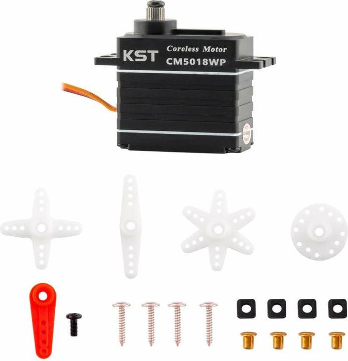 Actual product image KST Standard servo CM5018WP 50 kg, 0.18 s, waterproof HV