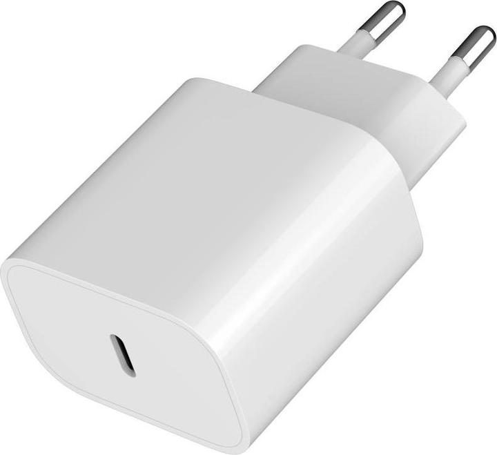 Actual product image Baseus CHARGER USB-C 20W 1PORT/TA-UC-PD20-01-W GEMBIRD (20 W, 1 portion)