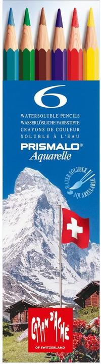 Produktbild Caran d'Ache Prismalo Aquarelle Kartonschachtel (Mehrfarbig, 6 x)