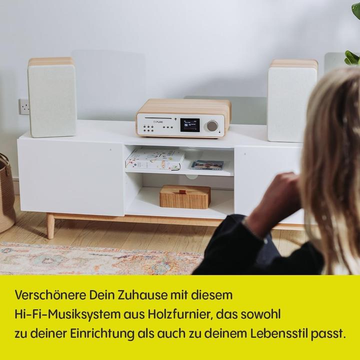 Actual product image Pure Classic Stereo (Bluetooth, Wi-Fi, CD player, Spotify Connect, 2x 50 W)