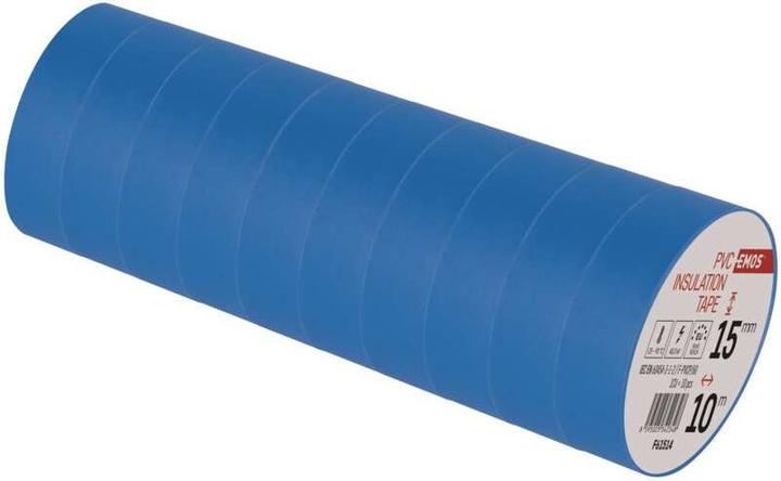 Image du produit Emos Ruban isolant PVC 15mm/10m bleu, 10 pcs. (15 mm)