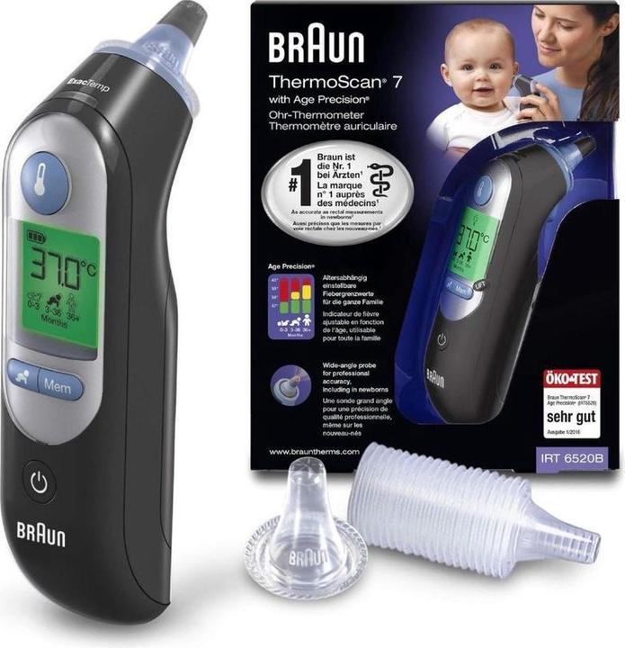 Actual product image Braun ThermoScan 7 (Ear)