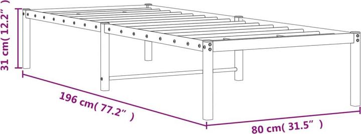 Image du produit vidaXL Jard (75 x 190 cm)
