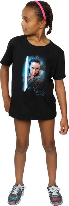 Actual product image Star Wars Girls Rey Brushed Cotton T-Shirt (116)