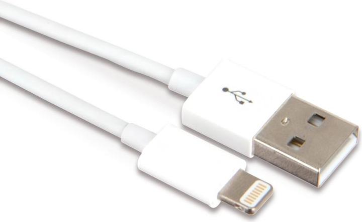 Produktbild Goobay Lightning USB Lade- und Synchronisationskabel (1 m, USB 2.0, 5 W)