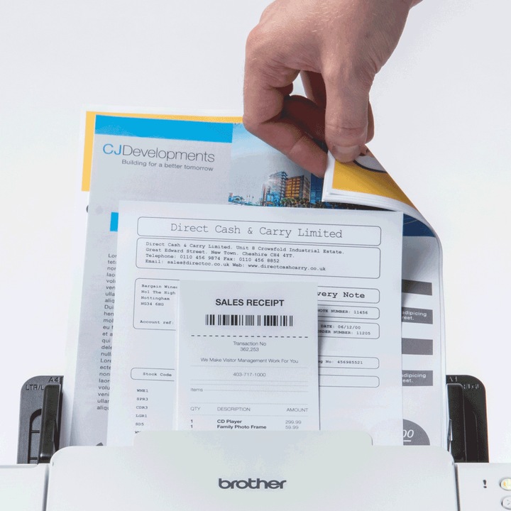 Produktbild Brother Ads-2700w (WLAN, LAN, USB)