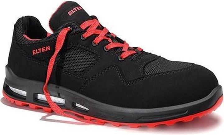 Produktbild Elten Halbschuh schwarz/rot LAKERS XXT Low ESD, S1P, EU-Schuhgrösse: 40 (S1P, 40)