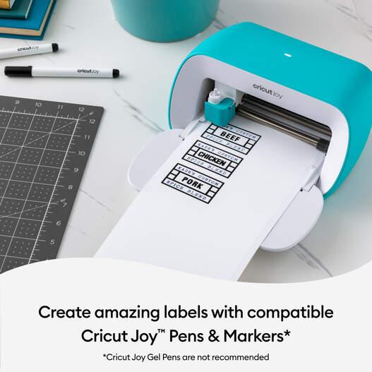 Productafbeelding Cricut Smart Vinyl Permanent Joy 14x33cm 4 vellen Beschrijfbaar Wit (P)
