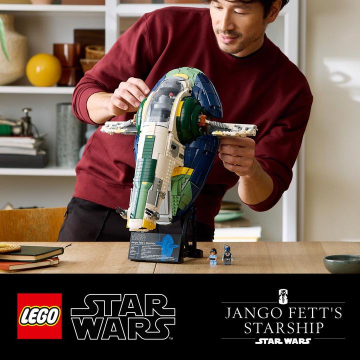 Produktbild LEGO Jango Fetts Sternenschiff der Firespray-Klasse (75409, LEGO Star Wars)