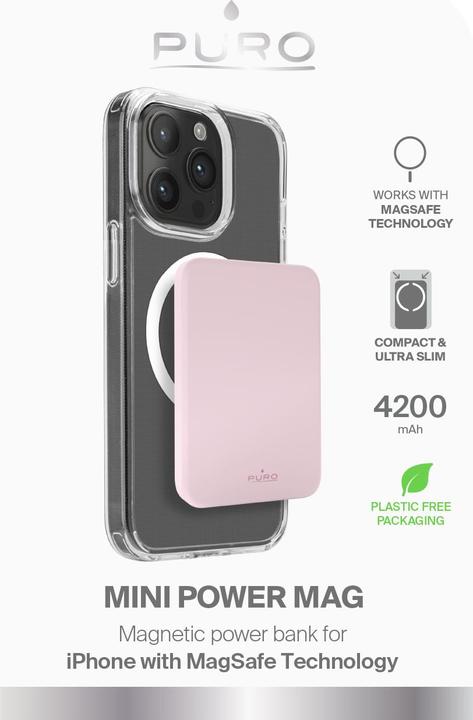 Image du produit Puro Mini Power Mag (4000 mAh, 5 W, 5 Wh)