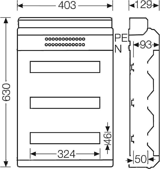 Actual product image Hensel Vending machine housing