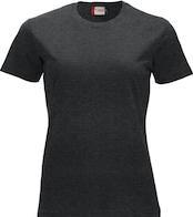 Immagine prodotto Clique Maglietta da donna Classic-T 029361, cotone, antracite screziato, taglia S (S)