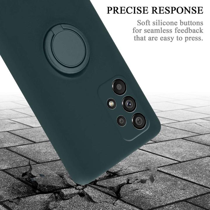 Image du produit Cadorabo TPU Liquid Ring Silicone Case Case pour Samsung Galaxy A73 5G (Samsung Galaxy A73 5G)
