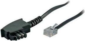 Produktbild Shiverpeaks BASIC-S Telefonkabel, schwarz, 15,0 m