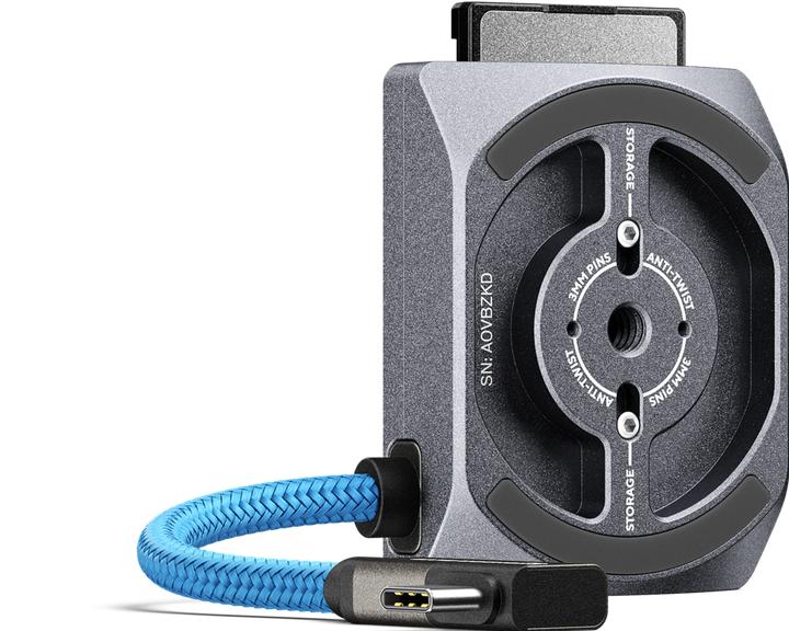 Actual product image Kondor Blue Recording Module for MagSafe iPhone 15 by Angelbird and (CFexpress Type B) (