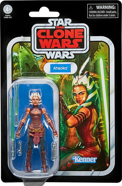 Produktbild Hasbro The Vintage Collection Ahsoka VC102 Figur, 9,5 cm grosse Star Wars: The Clone Wars Action-F