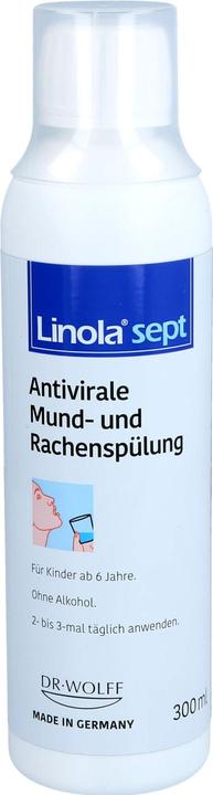 Produktbild Dr. Wolff Linola Sept Mund&rachenspu, 300 ml SUS (300 ml, Mundspülung)