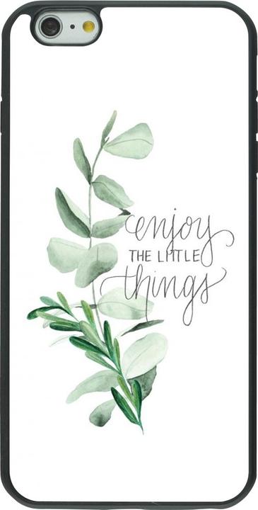 Immagine prodotto PhoneLook Coprire il silicone nero Godersi le piccole cose (Apple iPhone 6 Plus)