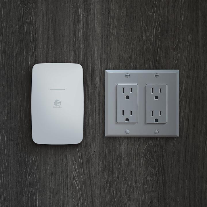 Produktbild EnGenius Cloud Managed Wireless 6 (AX) Dual Band 2x2 (2,4GHz/5GHz) Indoor Wall-Plate Access Point ( (1200 Mbit/s)