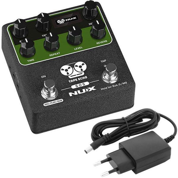 NUX NDD-7 Tape Echo effect unit with power supply unit (Looper, Reverb (reverb))