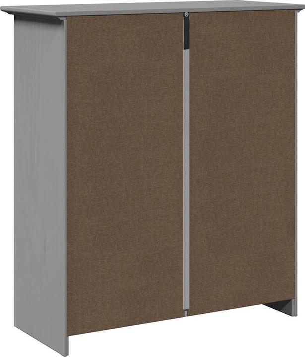 Immagine prodotto vidaXL Flurschrank BODO Grau 80x35x90 cm Flurmöbel Schrank Wohnzimmerschrank (80 x 35 x 90 cm)