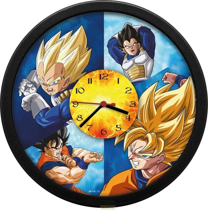 Dungeons & Dragons Kids Licensing Wall Clock, Black Dragon Ball, Grande (625 cm)