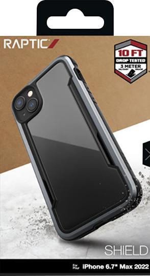 Actual product image X-Doria Raptic Shield Case for iPhone 14 Plus Black Armor Cover (Apple iPhone 14 Plus)