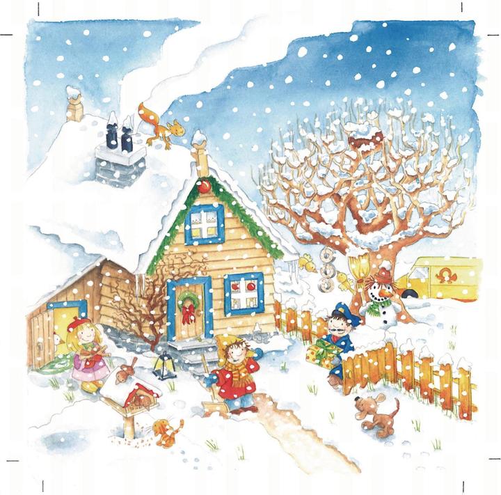 Productafbeelding Goki 4-lagige puzzel seizoenen (54 onderdelen)