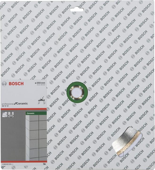 Actual product image Bosch Professional Zubehör Diamond saw blade Standard for Ceramic, 350 x 30 + 25.40 x 2 x 7 mm