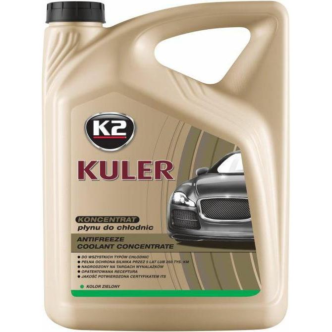 GCS K2 Plyn Do Chlodnic Kuler Konc. 5l Zielony, Notebook Security, Grün
